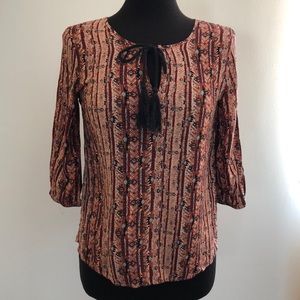 Forever 21 - tribal print blouse